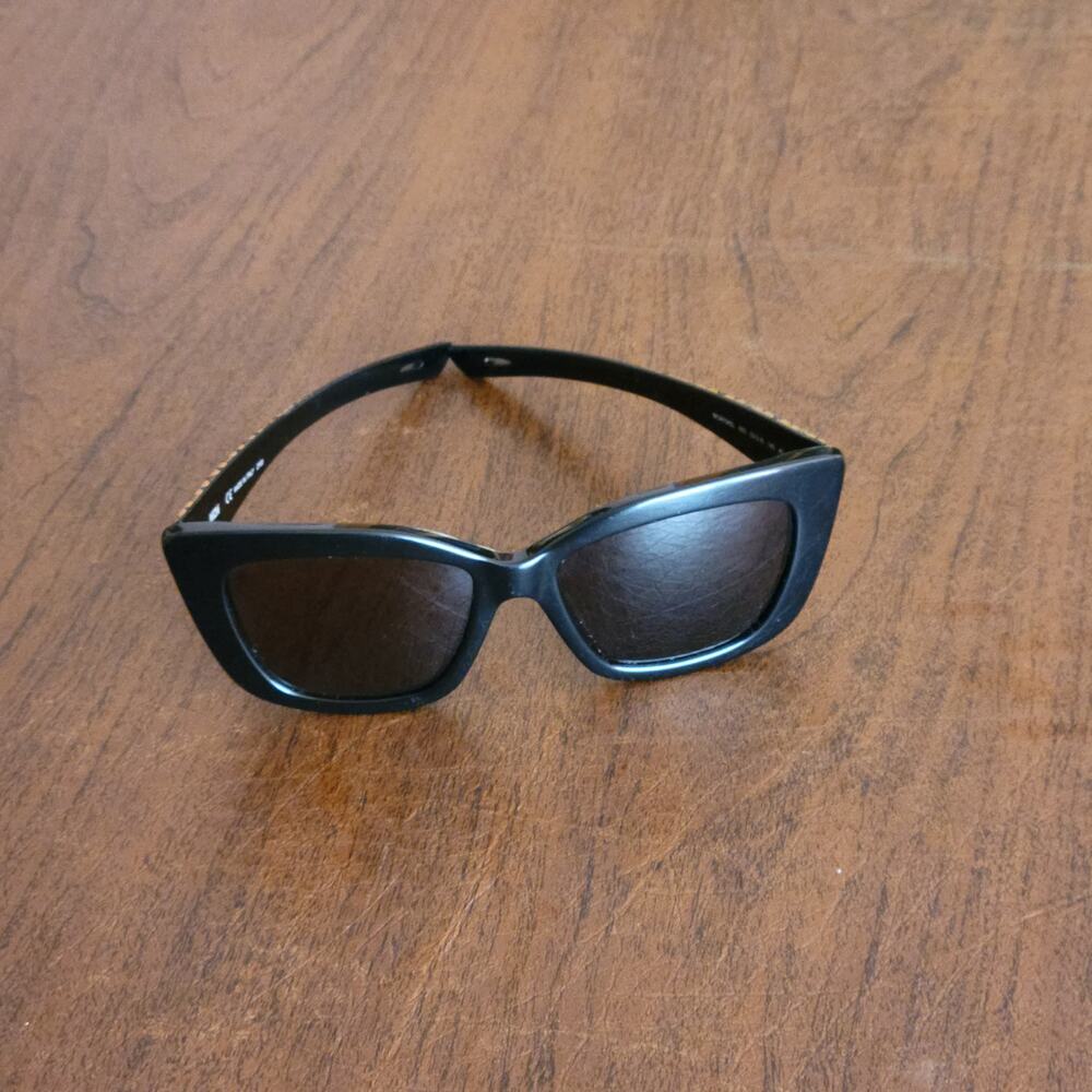 MCM MCM704SL 003 Sunglasses Women's Dark Brown Cat Eye 52x16x140